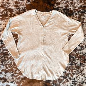 Loft Button-Up Cardigan
